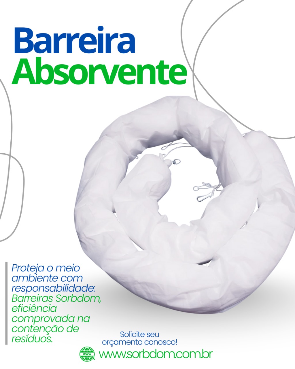 Barreira Absorvente: Solução Eficiente para Contenção de Óleos em Águas