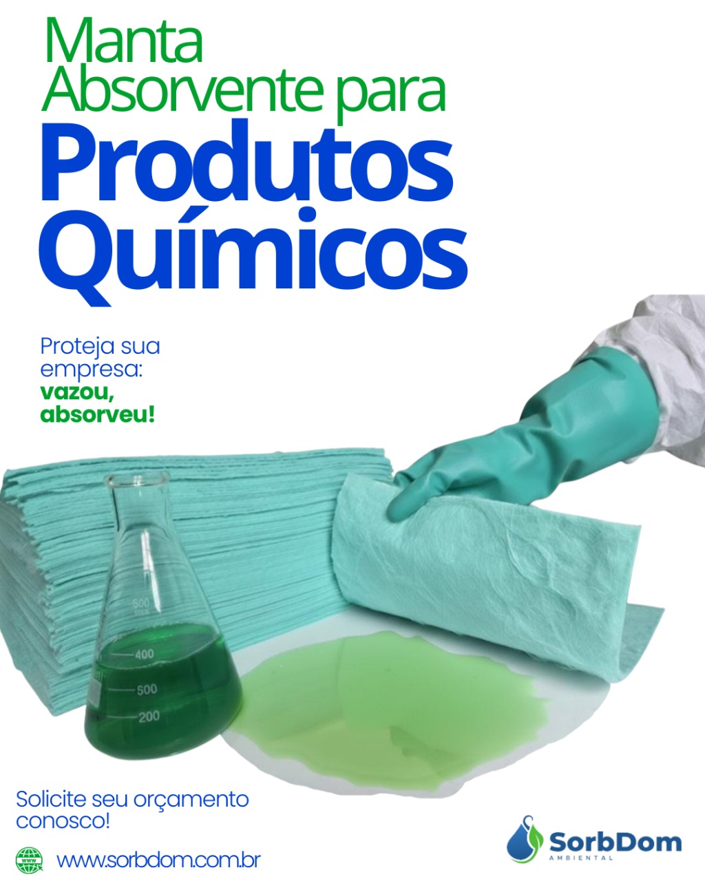 Manta Absorvente para Produtos Químicos: Segurança, Conformidade e Alta Eficiência para sua Empresa