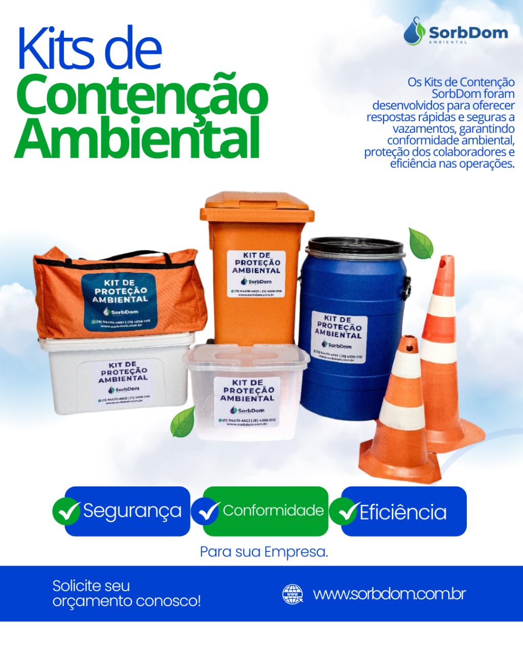 Você sabia que os Kits de contenção ambiental podem evitar grandes prejuízos?